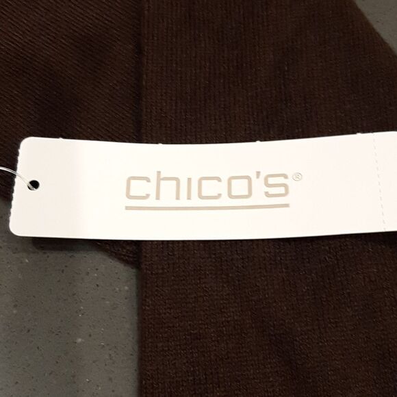Chico's 1 Brown Sweater - Picture 3 of 11